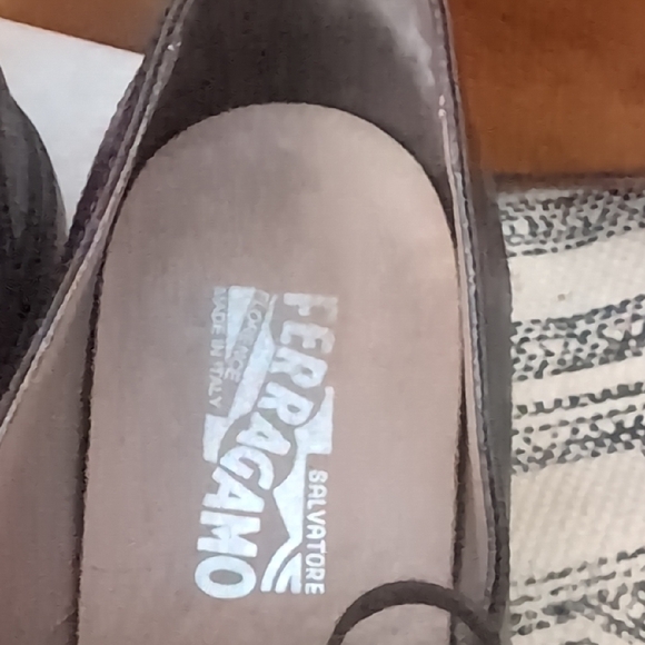 Salvatore Ferragamo Men's Brown Leather Shoes - Picture 6 of 12